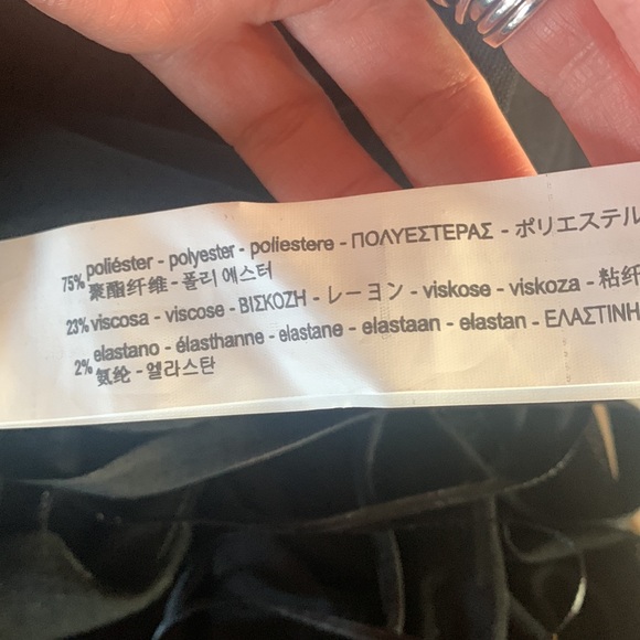 Zara one shoulder asymmetrical LBD - Picture 11 of 11